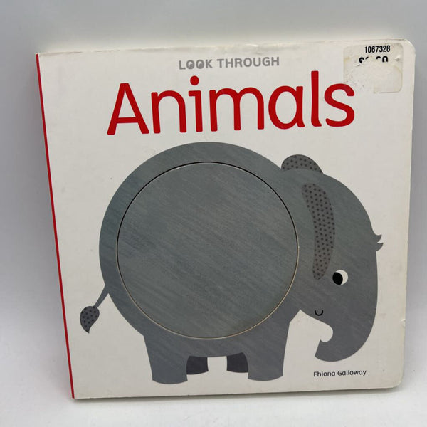 Look Through Animals (board book)