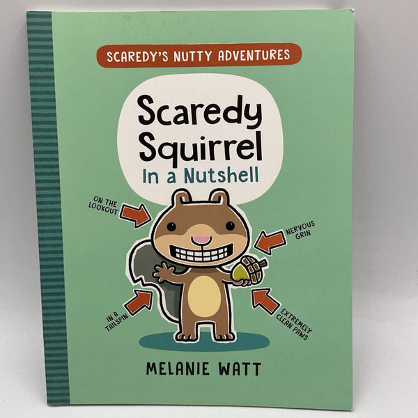 Scaredy Squirrel in a Nutshell (paperback)