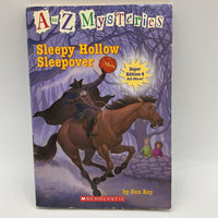 A to Z Mysteries: Sleepy Hollow Sleepover (paperback)