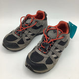 Size 12: Columbia Grey/Red Toggle Hiking Shoes