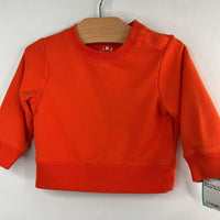 Size 3-6m: Primary Orange Sweatshirt