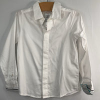 Size 5: Jacodi White Button Up Long Sleeve Shirt