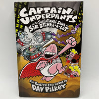 Captain Underpants and the Sensational Saga of Sir Stinks-a-Lot (hardcover)