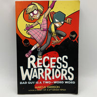 Recess Warriors: Bad Guy is a Two-Word Word (paperback)