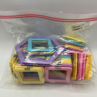 60pc Magblock Castle Magnetic Tiles