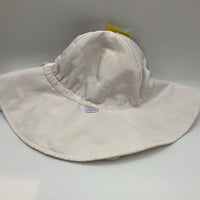 Size 12-24m: Ruffle Butts White Sunhat