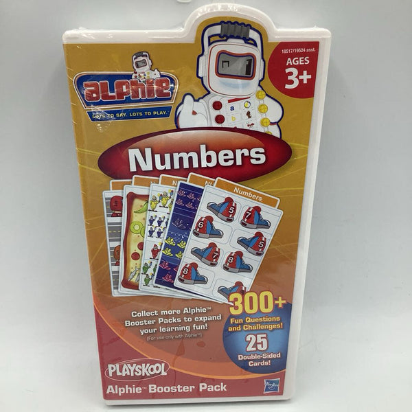 Playskool Alphie Booster Pack: Numbers NEW