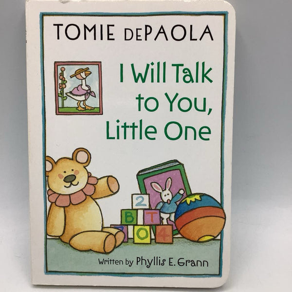 I Will Talk to You, Little One(board book)