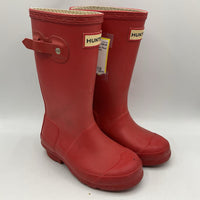 Size 11: Hunter Red Rain Boots