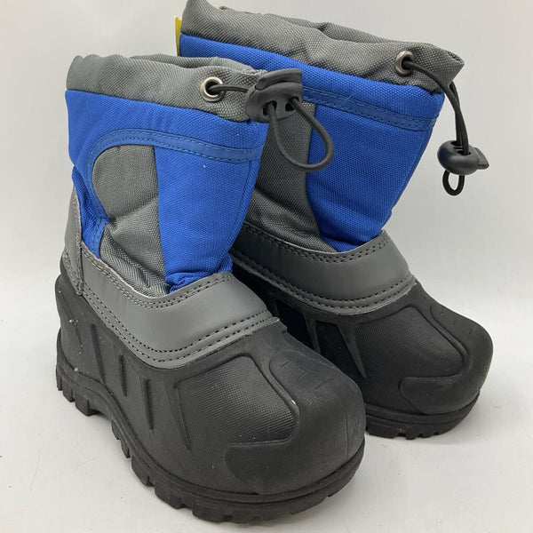 Size 10: Itasca Blue/Grey Toggle Snow Boots