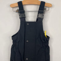 Size 3 (90): Hanna Andersson Black Snow Bib