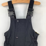 Size 3 (90): Hanna Andersson Black Snow Bib