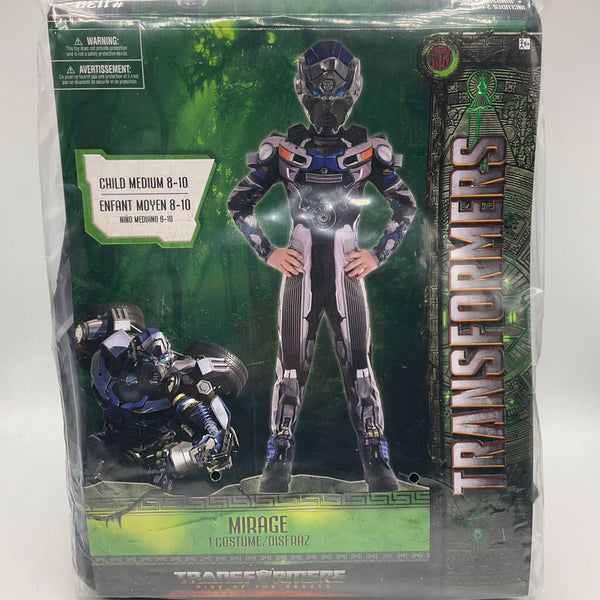 Size 8-10: Transforners Mirage 2pc Costume