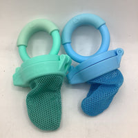 Blue Green 2 Mesh Teethers