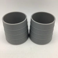 Upward Baby GREY Silicone Cup- 2 Pack