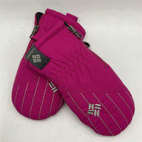 Size Infant: Columbia Pink Fleece Lined Mittens