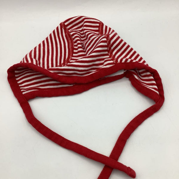 Size S: Hanna Andersson Red/White Striped Baby Hat