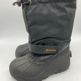 Size 13: Columbia Black Velcro/Toggle Insulated Snow Boots