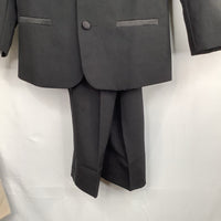 Size 5: Black 4pc Suit Pants/Coat/Vest/Shirt