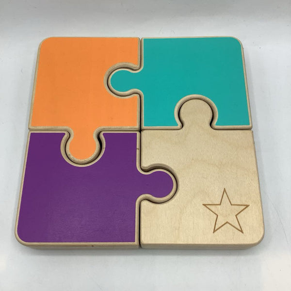 Lovevery Chunky Wooden 4pc Puzzle