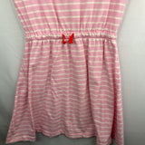 Size 10: Mini Boden Pink White Striped Dress