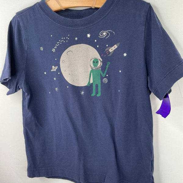 Size 4 (100): Hanna Andersson Navy Space T-Shirt