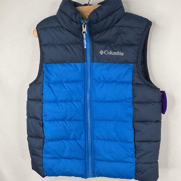 Size 4-5: Columbia Blue Puffy Vest