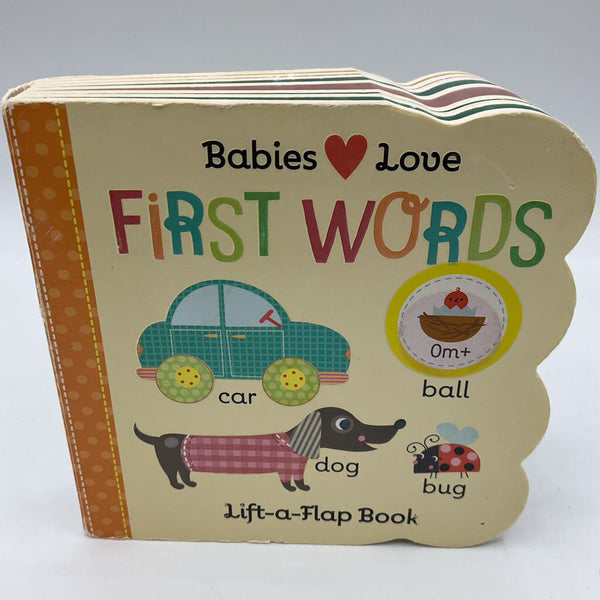 Babie Loves First Words (board book)