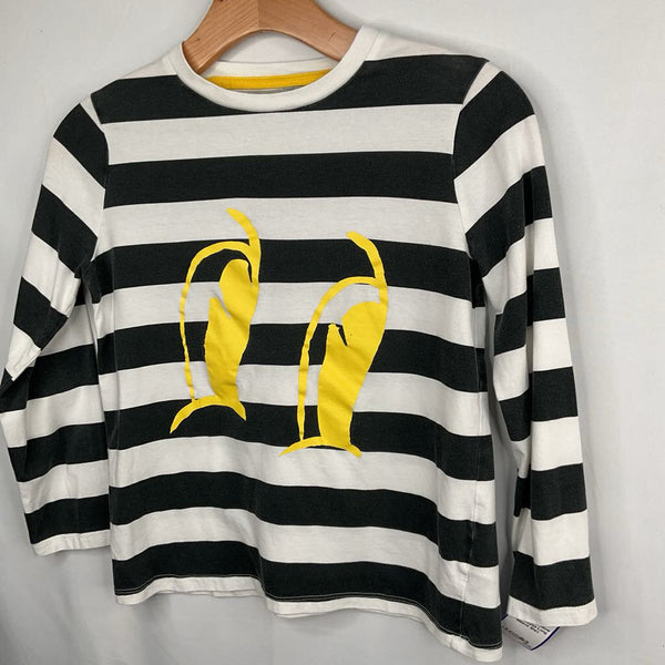 Size 10: Rockets of Awesome Black/White/Yellow Stripes/Eyes Long Sleeve Shirt