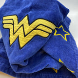 Blue Wonder Woman Hooded Towel