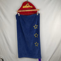 Blue Wonder Woman Hooded Towel