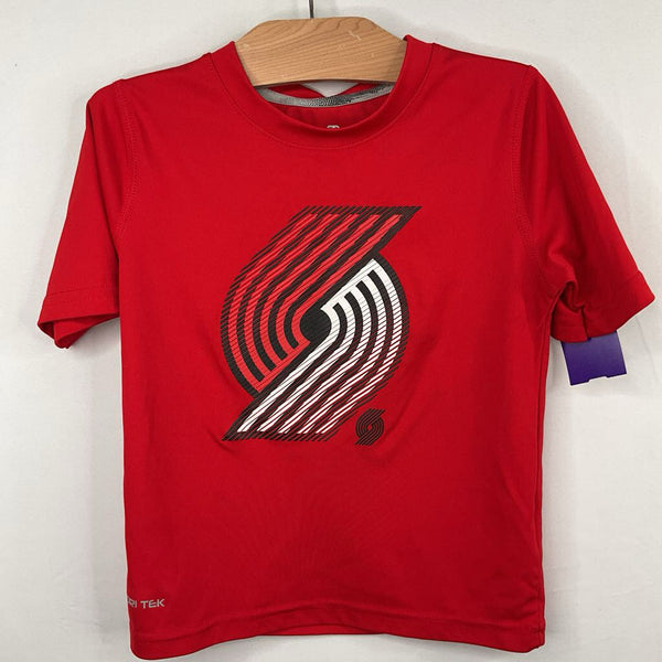 Size 4-5: NBA Red/Black/White Trailblazers T-Shirt