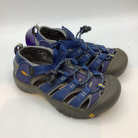 Size 12: Keen Blue/Grey Velcro/Toggle Sandals