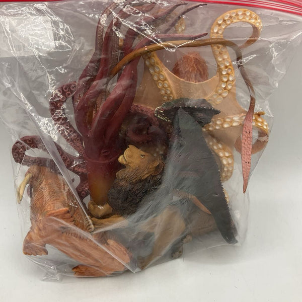 Bag of Assorted Animal Figurines