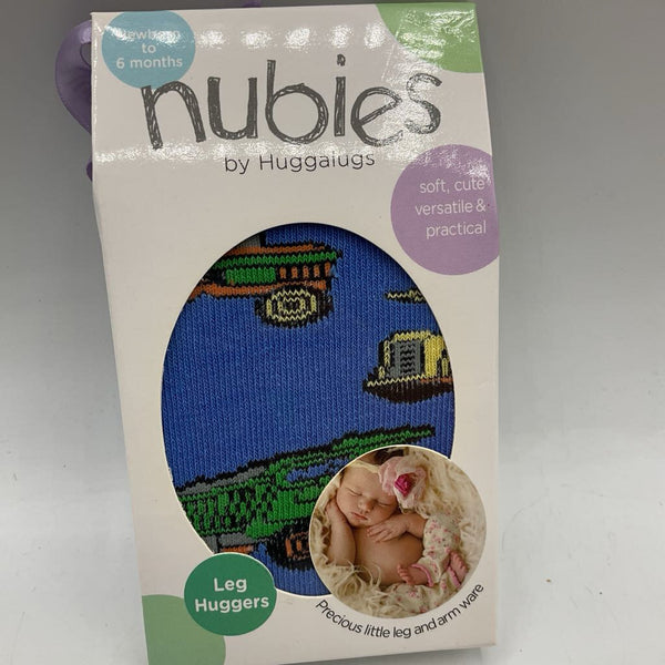 Size 0-6m: Nubies by Huggalugs Baby Leg Warmers NEW