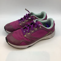 Size 3.5Y: Merrell Purple/Blue Trim Lace-Up Sneakers REDUCED