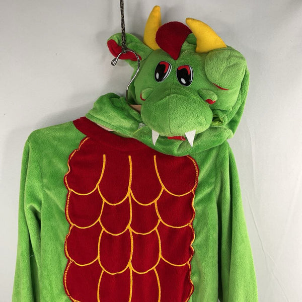 Size 4-5: Just Pretend Green/Red Dragon 2pc Costume
