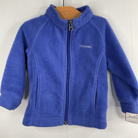 Size 12-18m: Columbia Purple Fleece Zip-Up Coat