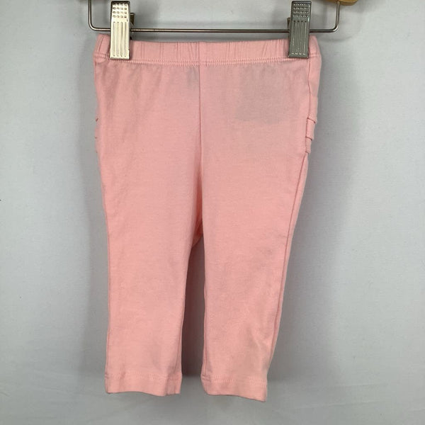 Size 3-6m: Old Navy Pink Ruffle Trim Cozy Pants