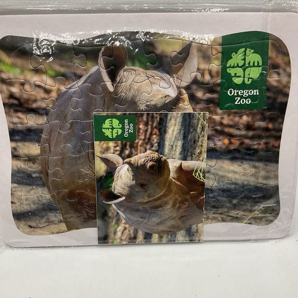 Oregon Zoo 40pc Rhino Puzzle