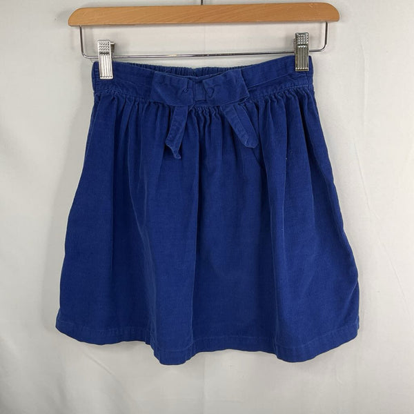 Size 10 (140): Hanna Andersson Blue Corduroy Skirt