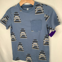 Size 10: Tea Blue/Grey Sharks T-Shirt