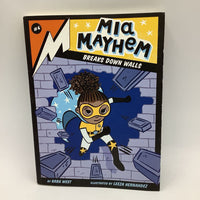 Mia Mayhem Breaks Down Walls (paperback)