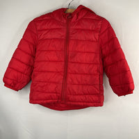 Size 4: Gap Red Poly Fill Puffer Coat