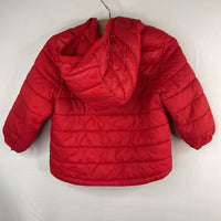 Size 4: Gap Red Poly Fill Puffer Coat