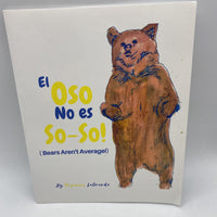 El Oso No Es So-So (paperback)