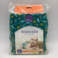 Size OS: Bambino Mio Blue/Yellow Hummningbirds All-in-One Diaper NEW