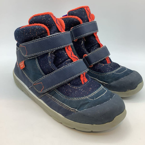 Size 2Y: See Kai Run Navy/Red Insulated Velcro Strap Boots