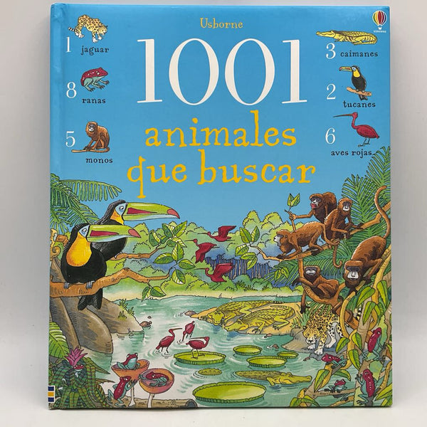 1001 Animales que Buscar (hardcover)