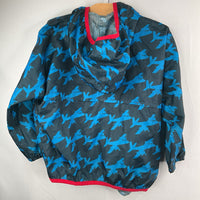 Size 3: Hatley Blue/Red Planes/Trim Rain Shell